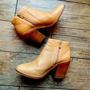 Loeffler Randall - Size 7 - leather ankle booties